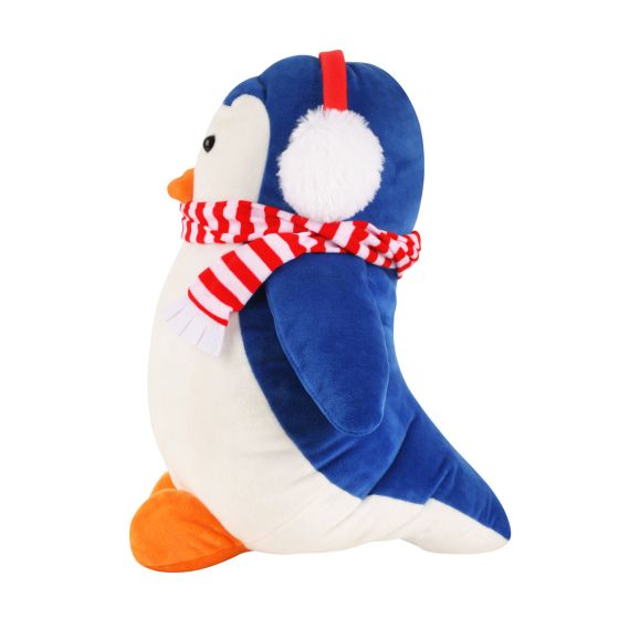 side view of the Sahara Blue Winter Penguin Headcover