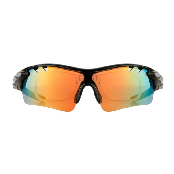 gear 5 sunglasses Tour Gear Gloss Black Interchangeable Sunglasses (with 5 Lenses) – Golf Components Plus