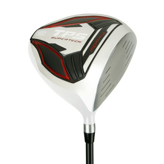 angled sole view of the Powerbilt Golf TPS Supertech White/Red Driver