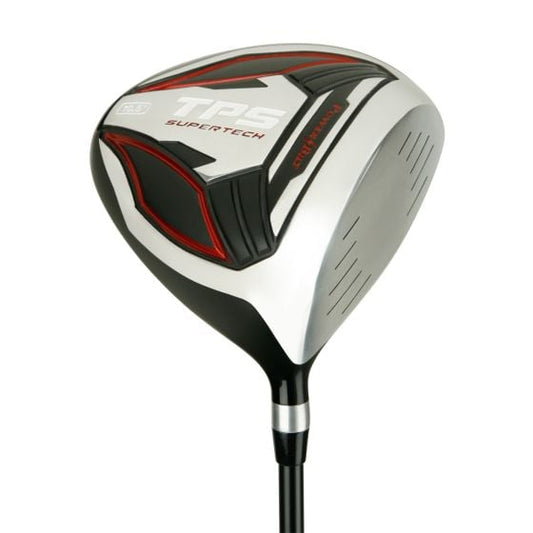 angled sole view of the Powerbilt Golf TPS Supertech Black/Red Driver