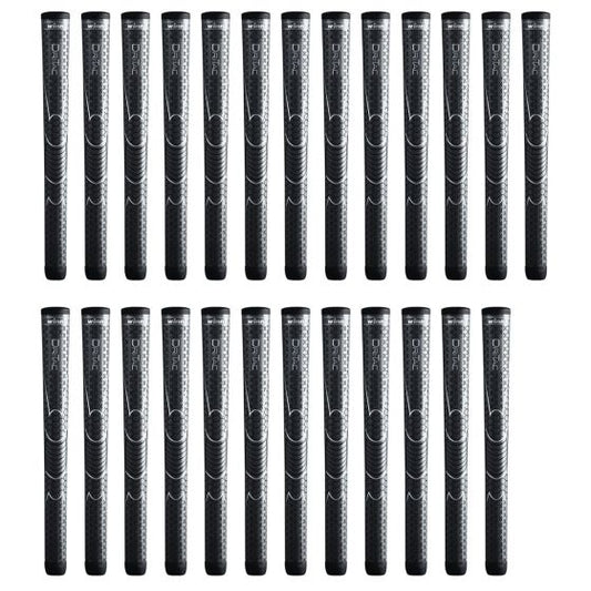 Winn Dri-Tac Oversize (+1/8) Dark Gray - 25 Piece Golf Grip Bundle